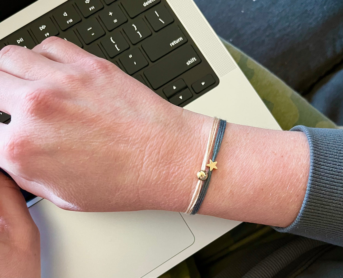 Follow Your Own Star Wish Bracelet